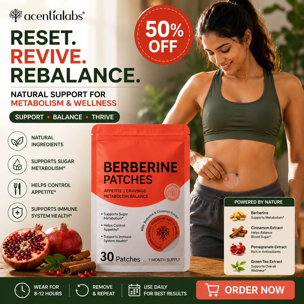 ⭐GLP-1 Berberine - Support Appetite Control & Weight Loss⭐