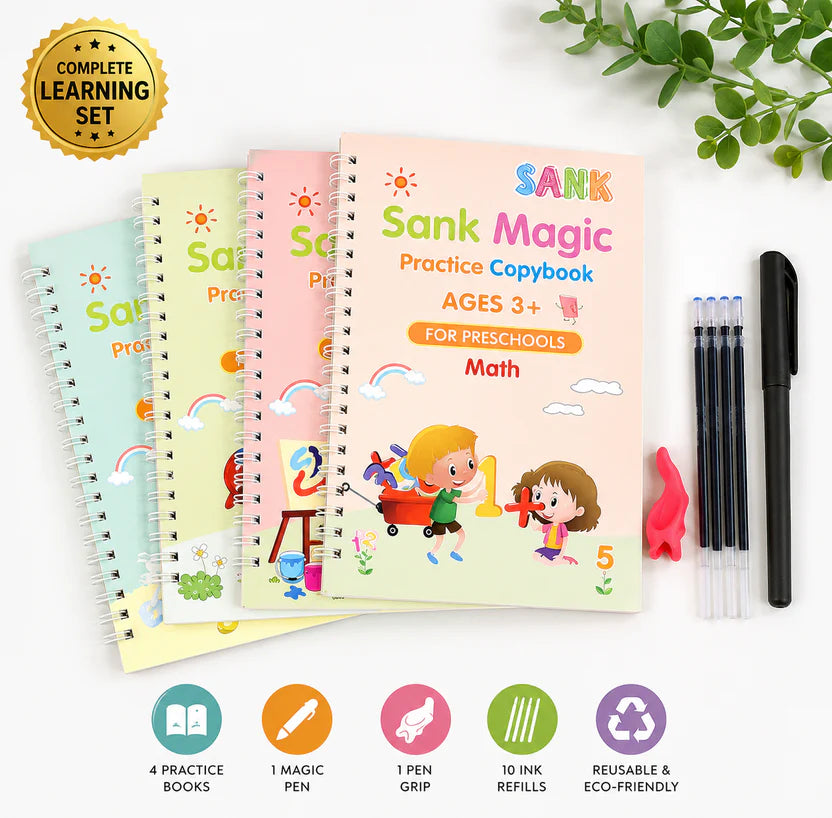 Reusable Magic Practice Copy - Book