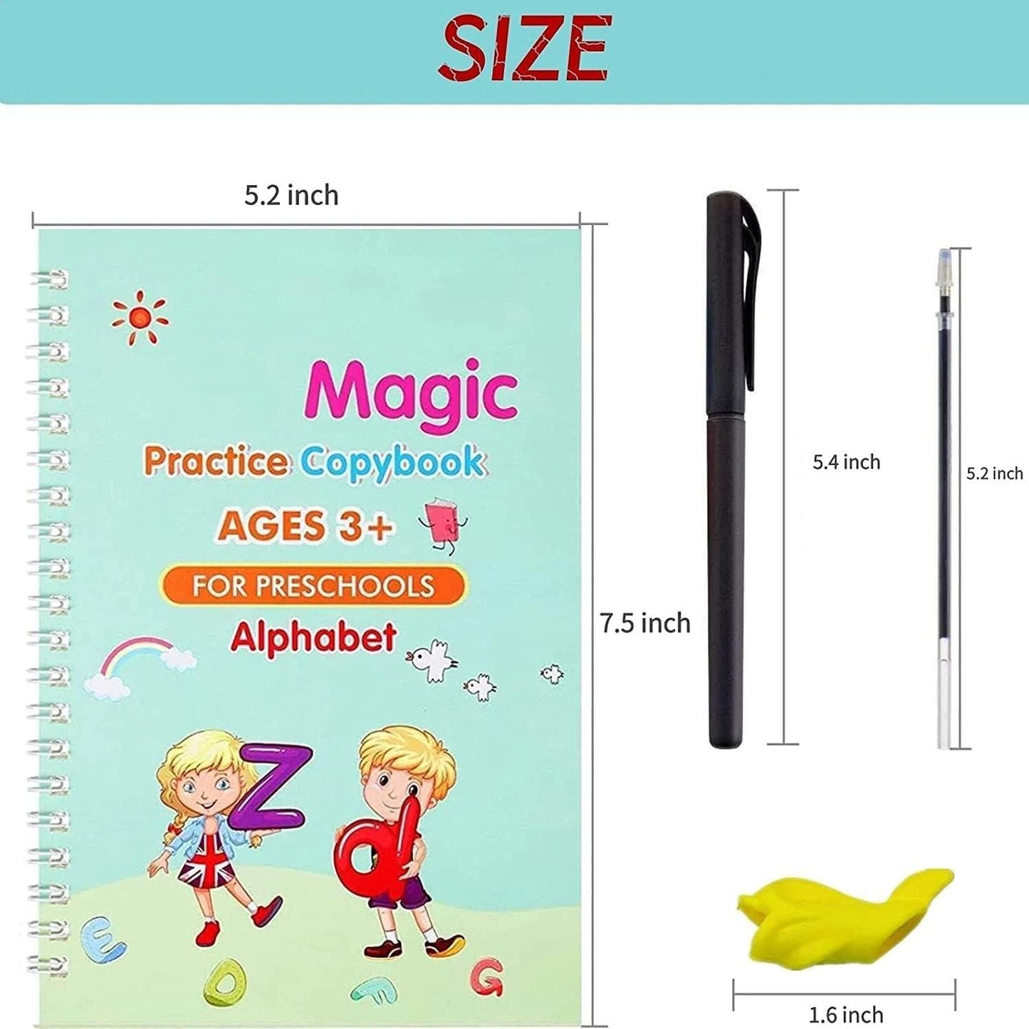 Reusable Magic Practice Copy - Book