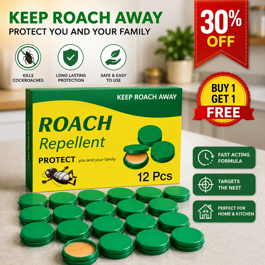 12-Piece Cockroach Repellent Tablets