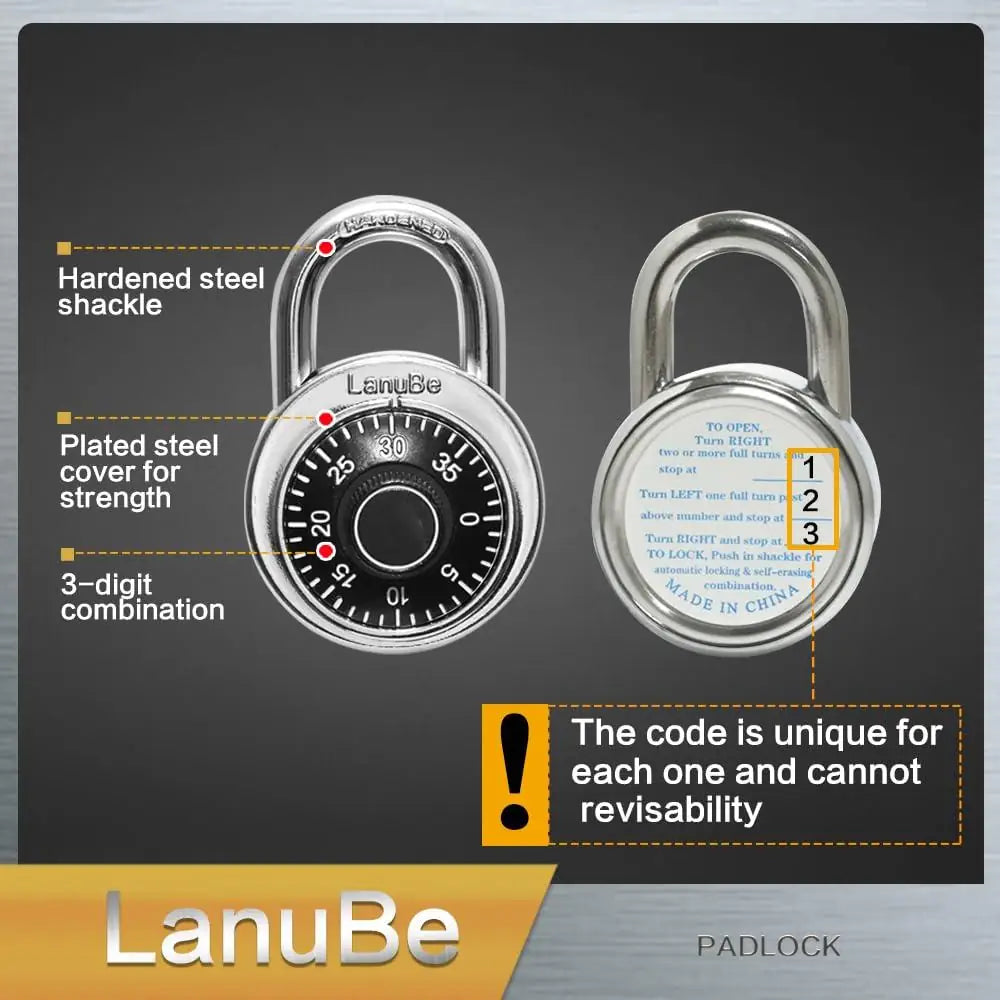 Standard Dial Combination Lock