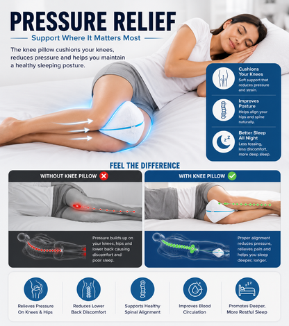 AlignEase™ Knee Pillow